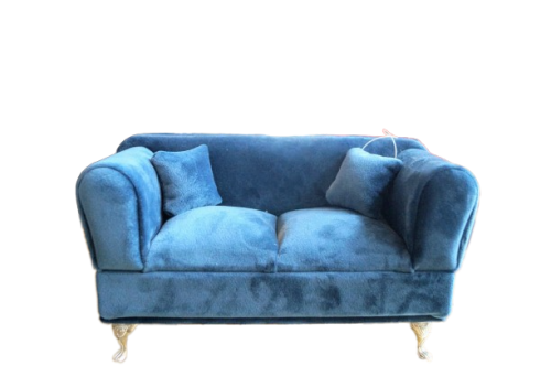 SZKATUŁKA NA BIŻUTERIE SOFA GRANATOWA