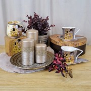 ŚWIECA QUEEN EVO WALEC SZAMPAŃSKI FI7 H18