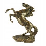 FIGURKA KOŃ STOJĄCY DĘBA ZŁOTO