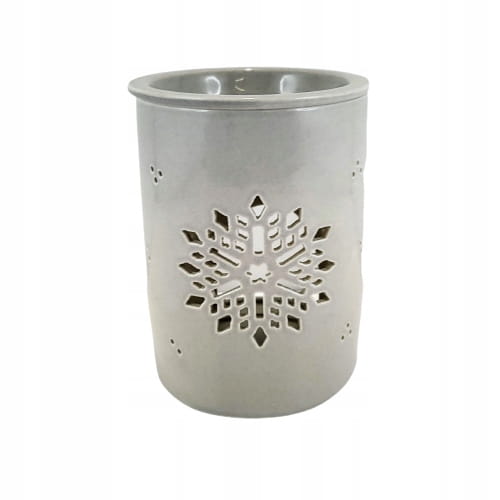 CERAMICZNY KOMINEK ZAPACHOWY NA OLEJKI ŚNIEŻYNKA