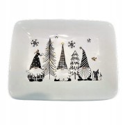 TACA TALERZ PROSTOKĄTNY MIKOŁAJ SKRZAT ŚWIĘTA