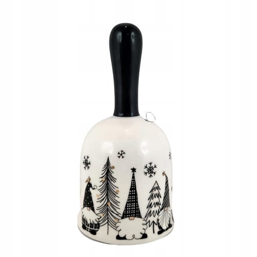 CERAMICZNY DZWONEK MIKOŁAJE KRASNALE ŚWIĘTA