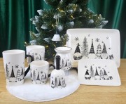 CERAMICZNY DZWONEK MIKOŁAJE KRASNALE ŚWIĘTA