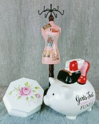 SKARBONKA ŚWINKA BIAŁA DLA DZIEWCZYNY KOBIETY