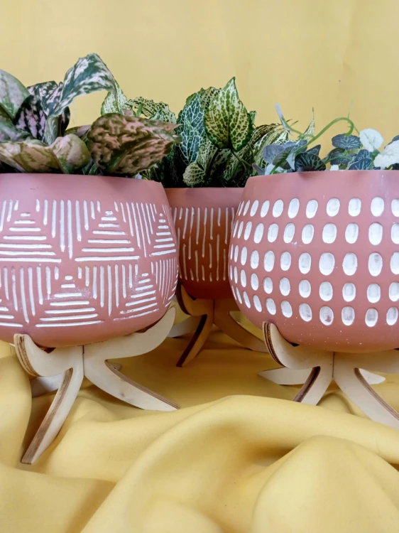 BETONOWA OSŁONKA NA NOGACH LUNA TERRA MIX 3 WZORY