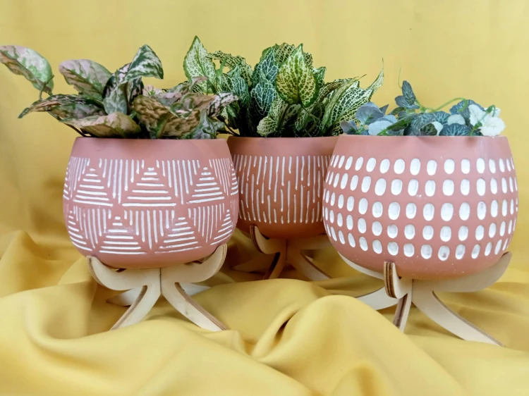 BETONOWA OSŁONKA NA NOGACH LUNA TERRA MIX 3 WZORY