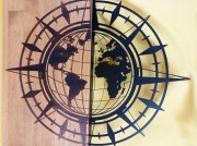 PŁASKORZEŹBA OZDOBA ŚCIENNA ŚWIAT