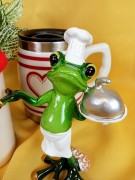 FIGURKA ŻABA KUCHARZ/SZEF KUCHNI/MASTER CHEF