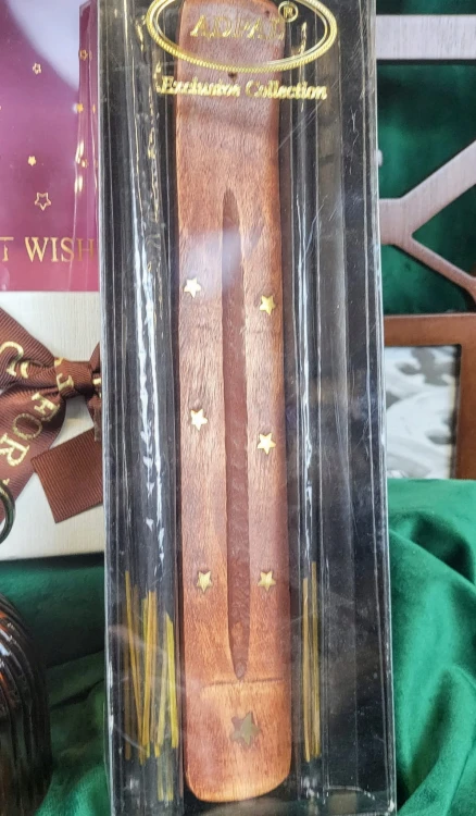 KOMPLET KADZIDŁA MIX 4 ZAPACHÓW + NARTA