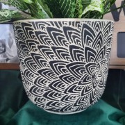 CEMENTOWA OSŁONKA DONICZKA WZORZYSTA