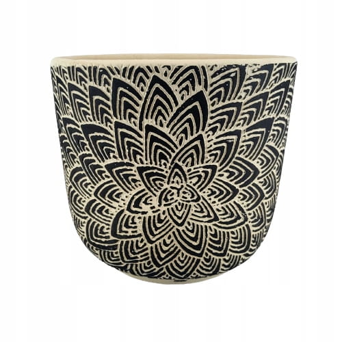 CEMENTOWA OSŁONKA DONICZKA WZORZYSTA