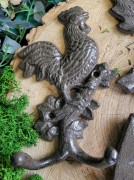 HACZYK PODWÓJNY ŻELIWNY KOGUT