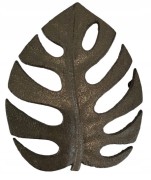 ŻELIWNA MATA GARNKOWA POD GARNEK MONSTERA BRĄZOWA