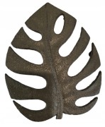 ŻELIWNA MATA GARNKOWA POD GARNEK MONSTERA BRĄZOWA