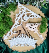 ŻELIWNY HAK PTAK KREMOWY