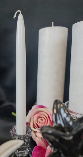 ŚWIECA DŁUGA 210/21 ECO FRIENDLY BIAŁA KLASYCZNA