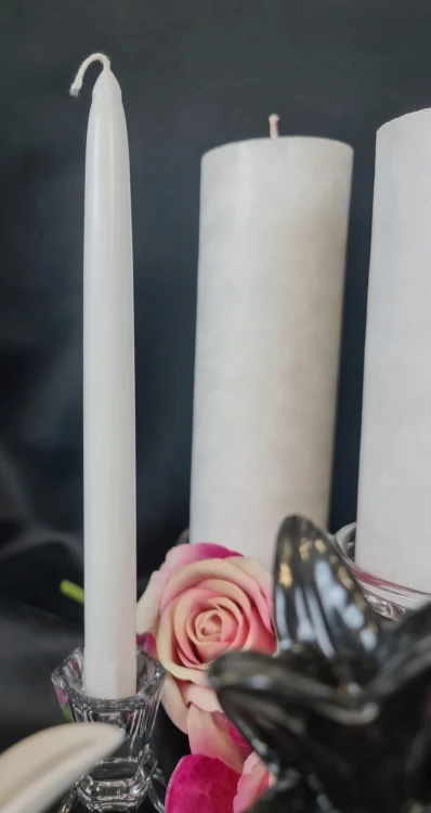 ŚWIECA DŁUGA 210/21 ECO FRIENDLY BIAŁA KLASYCZNA