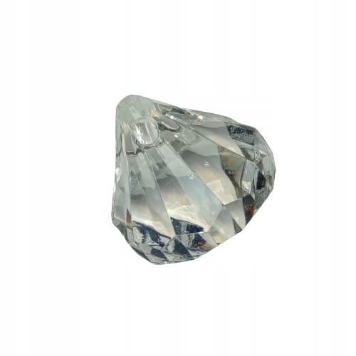 KRYSZTAŁKI BRYLANT DIAMENT CRYSTAL AKRYL 4 CM 5SZT