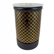 KOMINEK CERAMICZNY CZARNY