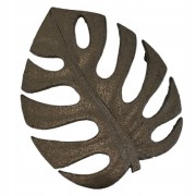 ŻELIWNA MATA GARNKOWA POD GARNEK MONSTERA BRĄZOWA