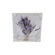 OBRAZ NA PŁÓTNIE LAWENDA 28 × 28 × 1,5 cm