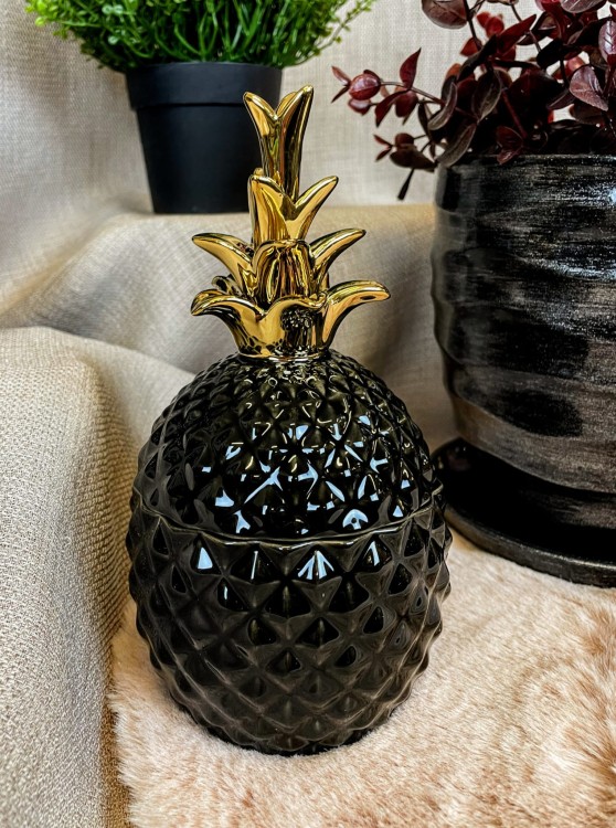 ANANAS CZARNY Z POKRYWKĄ