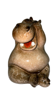 FIGURKA HIPOPOTAM 3 WZORY
