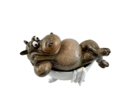 FIGURKA HIPOPOTAM W WANNIE