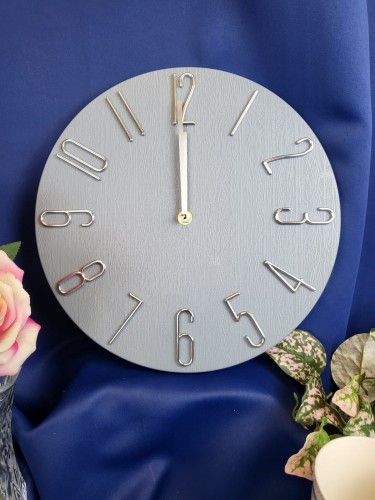 ZEGAR ŚCIENNY 30,5 CM MINIMALISTYCZNY NOWOCZESNY