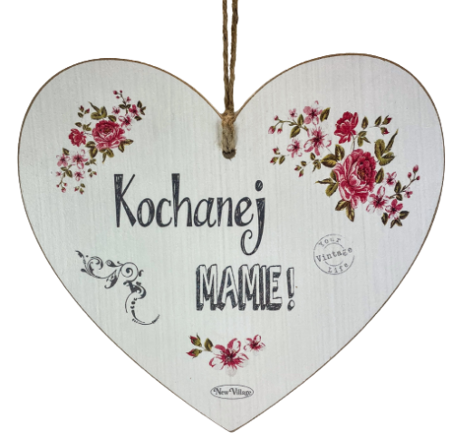 TABLICZKA DREWNIANA KOCHANEJ MAMIE