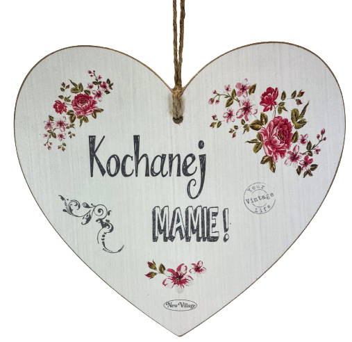 TABLICZKA DREWNIANA KOCHANEJ MAMIE
