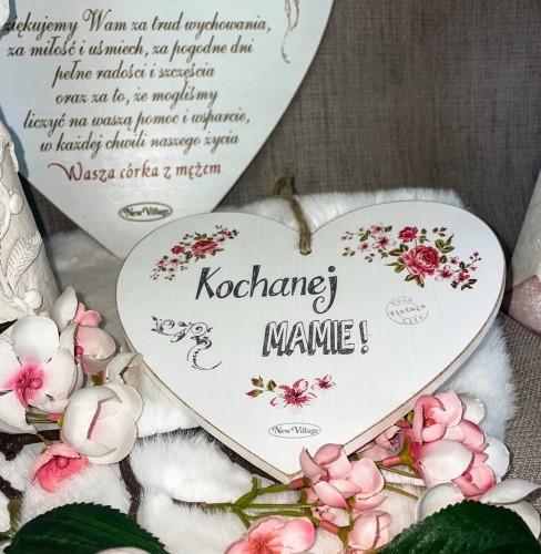 TABLICZKA DREWNIANA KOCHANEJ MAMIE