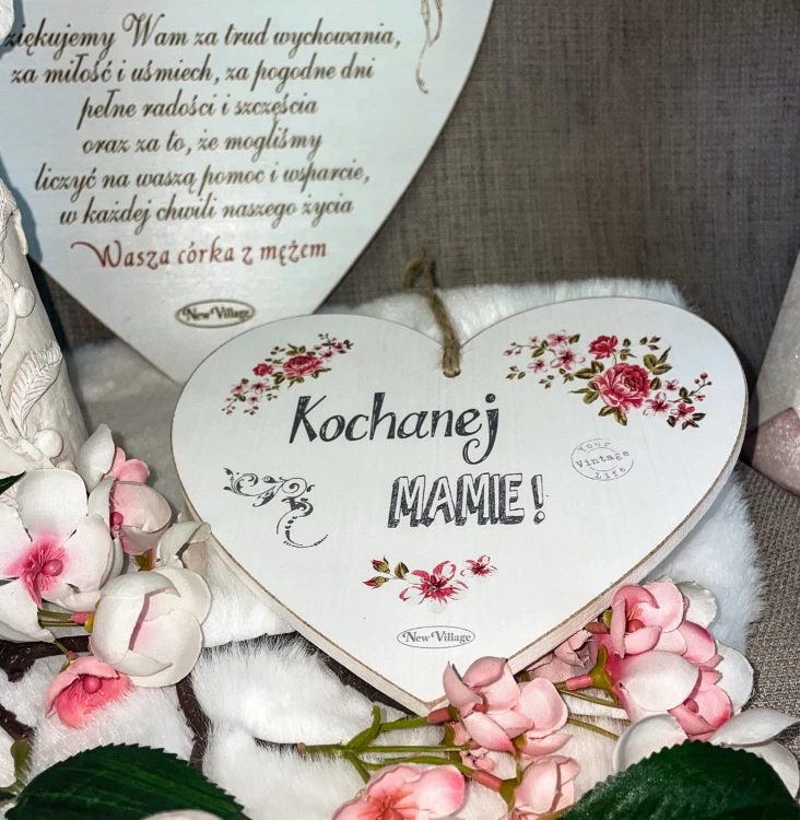 TABLICZKA DREWNIANA KOCHANEJ MAMIE