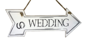 TABLICZKA DREWNIANA DROGOWSKAZ ŚLUB WEDDING