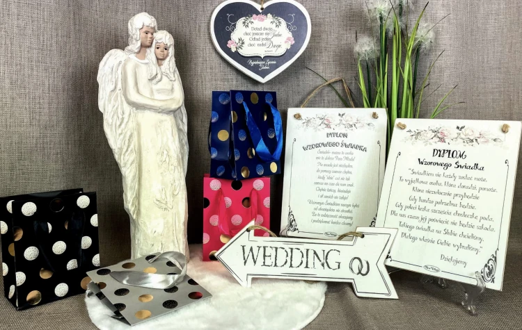 TABLICZKA DREWNIANA DROGOWSKAZ ŚLUB WEDDING
