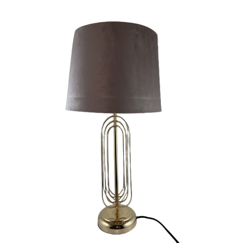 LAMPA ZŁOTO - RÓŻOWA
