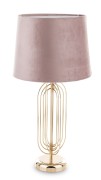 LAMPA ZŁOTO - RÓŻOWA