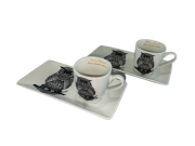 KPL. DWÓCH FILIŻANEK ESPRESSO 80 ML