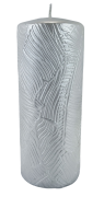 ŚWIECA TIVANO WALEC 17,5X7CM BIAŁY