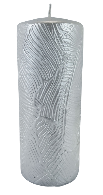 ŚWIECA TIVANO WALEC 17,5X7CM BIAŁY