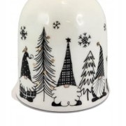 CERAMICZNY DZWONEK MIKOŁAJE KRASNALE ŚWIĘTA