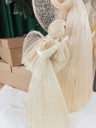 ZAWIESZKA ANIOŁ Z WŁÓKNA ABACA 20 CM