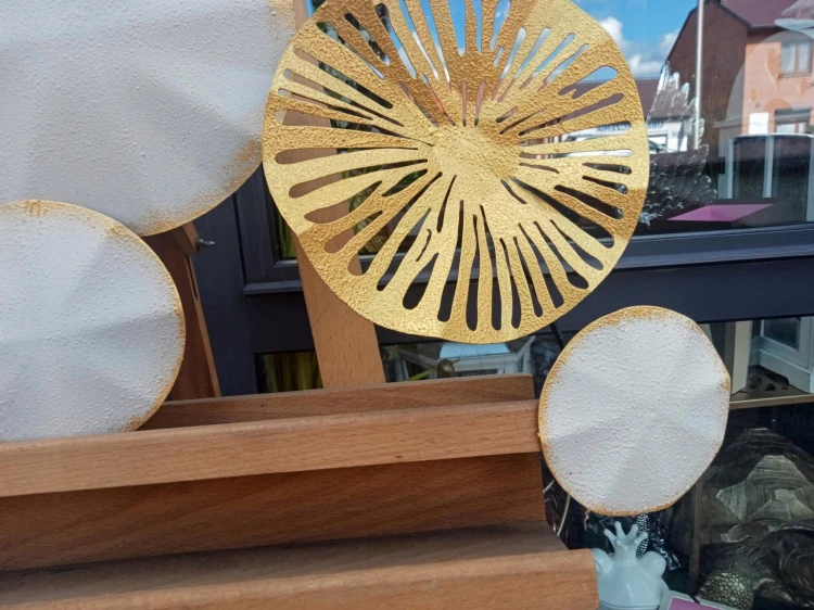 METALOWA DEKORACJA ŚCIENNA METALOPLASTYKA