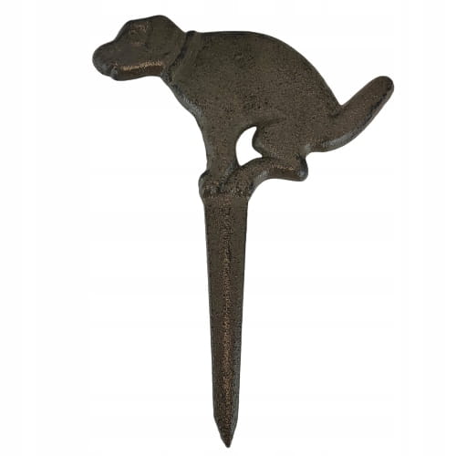 ŻELIWNY KOŁEK OGRODOWY PIES