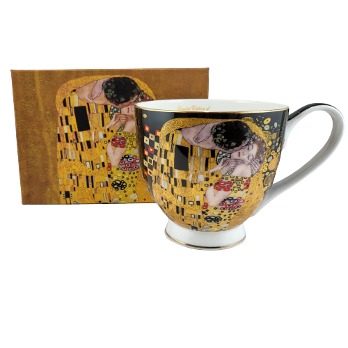 KUBEK KLIMT POCAŁUNEK 500ML