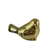 DEKORACYJNY PTAK CERAMICZNY 6,5 CM - 2 KOLORY DO WYBORU