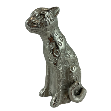 FIGURKA GEPARD SREBRNY 15 CM