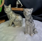 FIGURKA KOT SREBRNY 16,5 CM