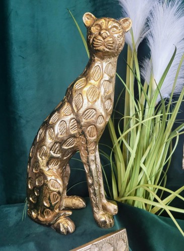 FIGURKA GEPARD ZŁOTY