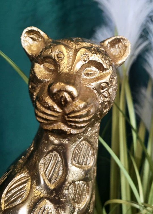 FIGURKA GEPARD ZŁOTY